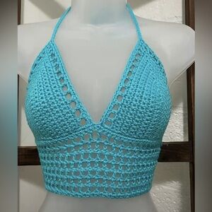 Crochet halter top